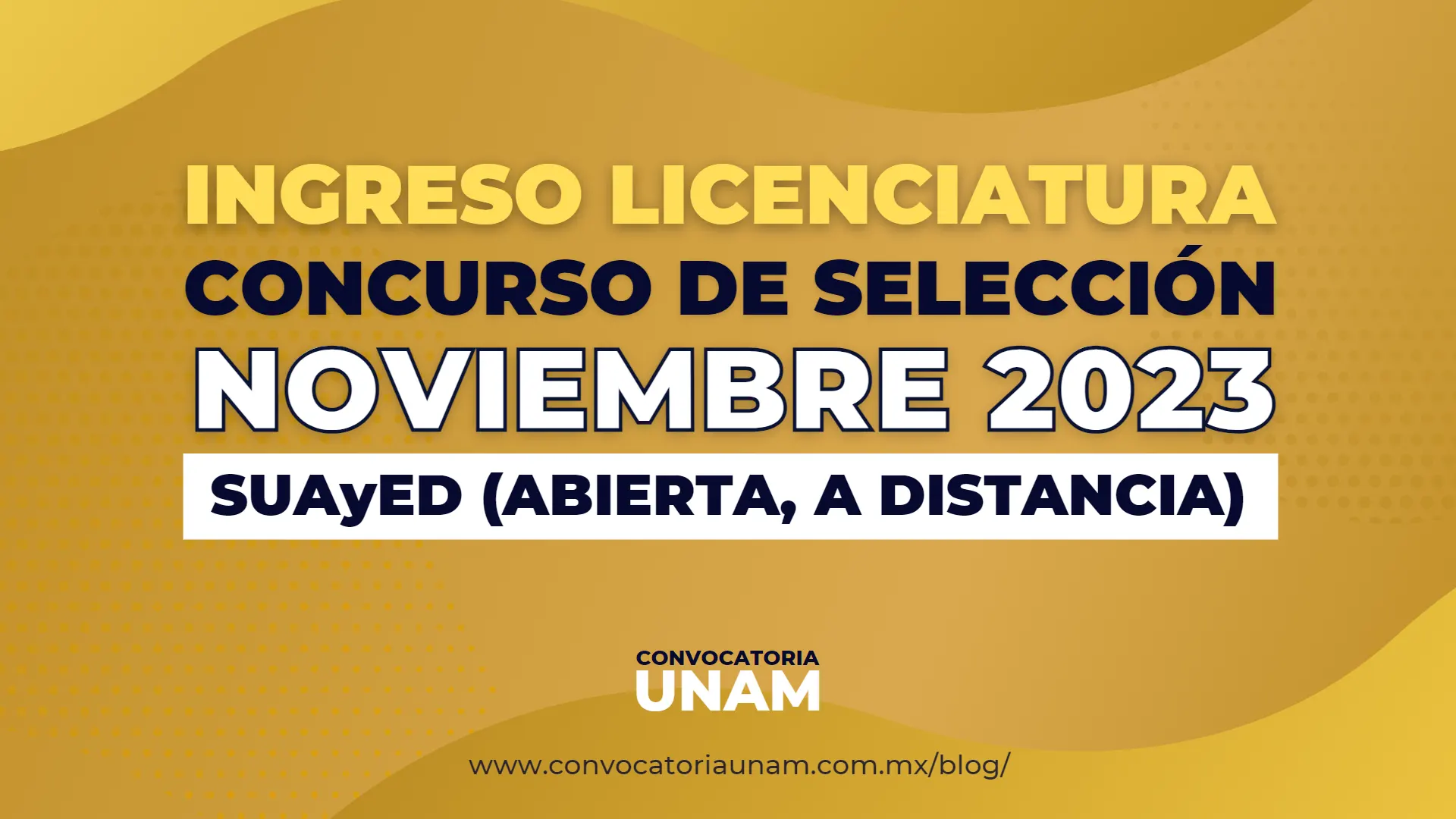 unam noviembre 2023