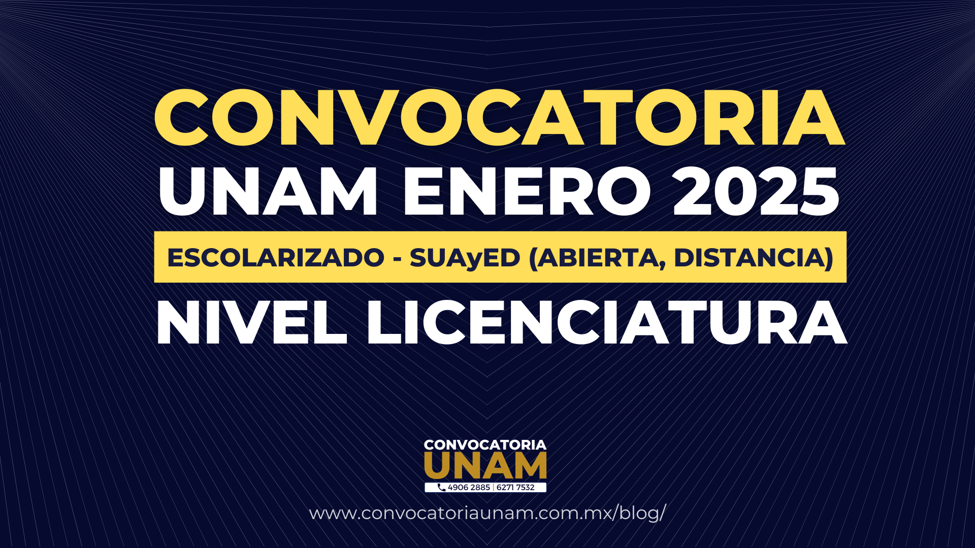 convocatoriaunam2025