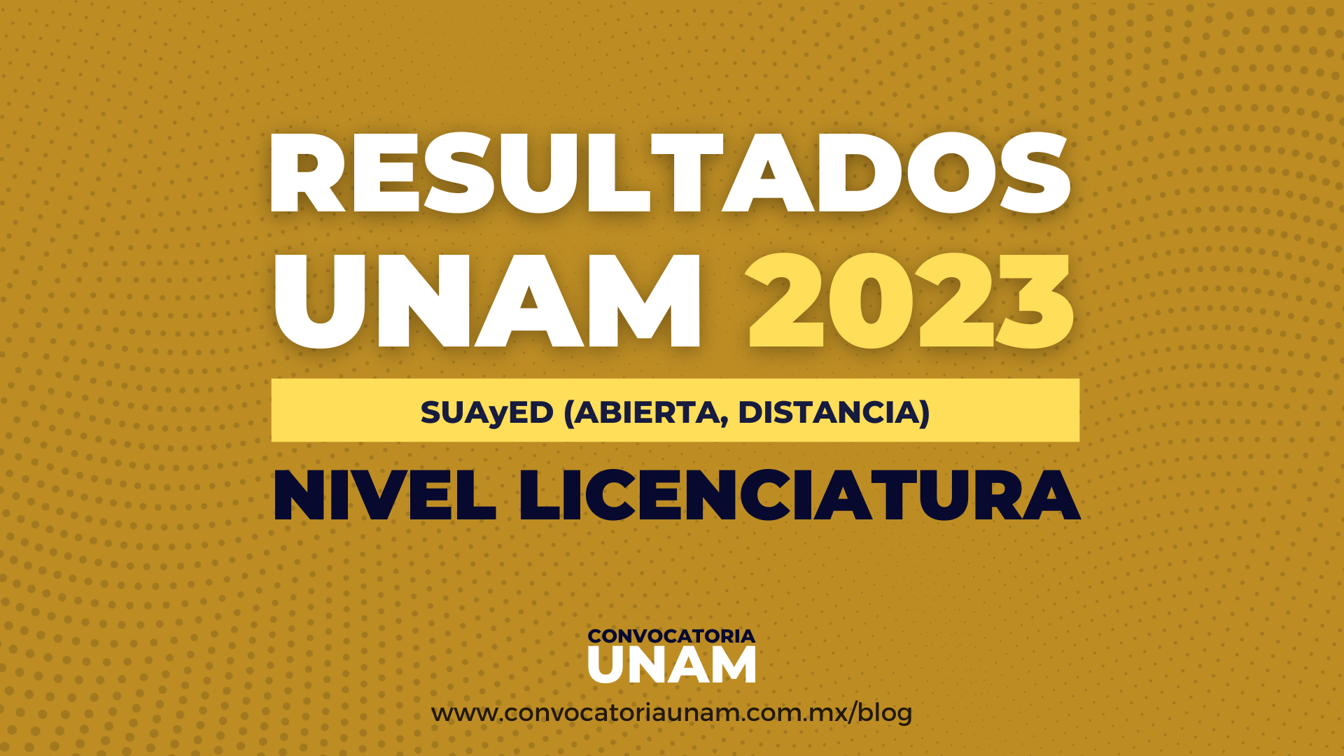 convocatoriaunam